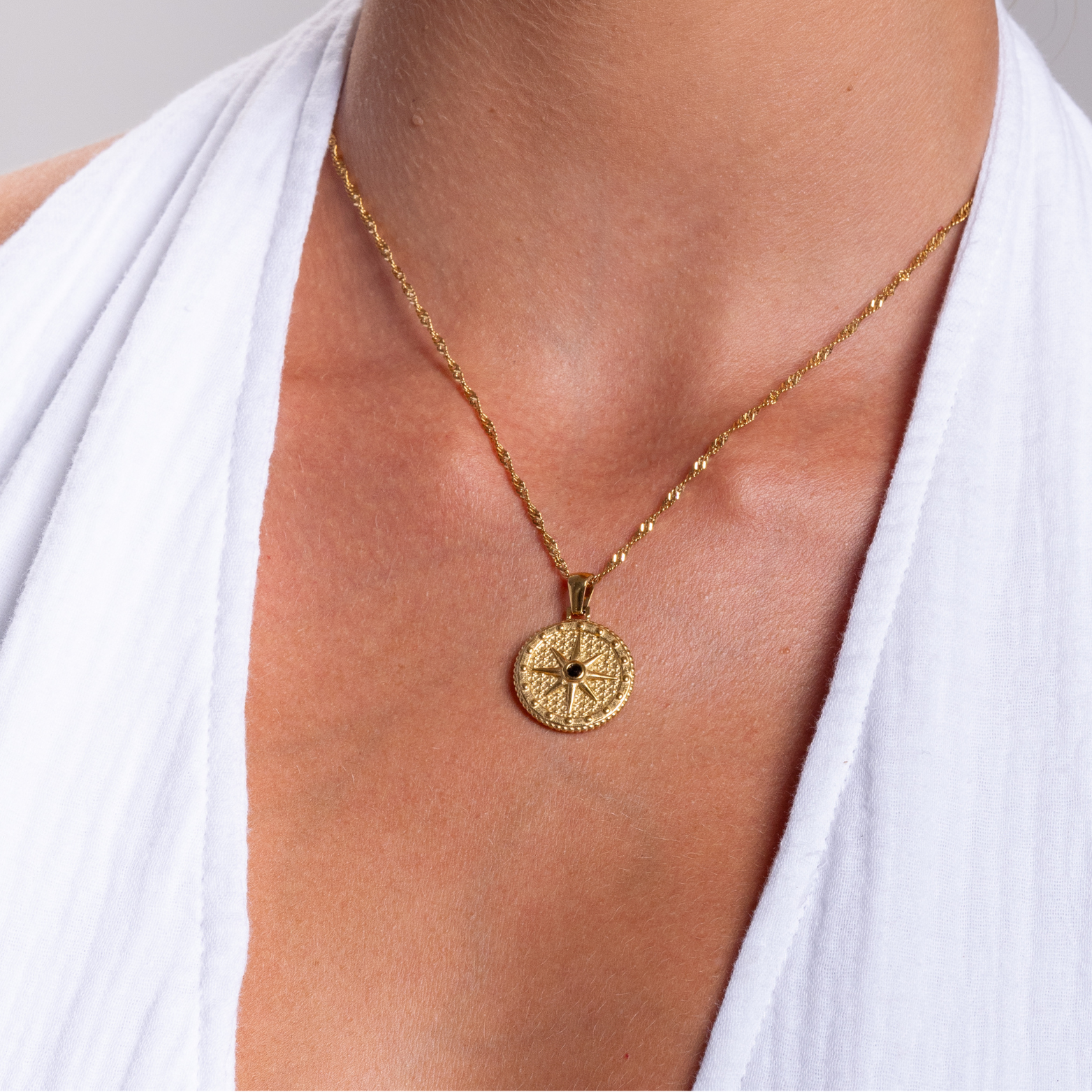 ASTRA | Zircon Pendant Necklace