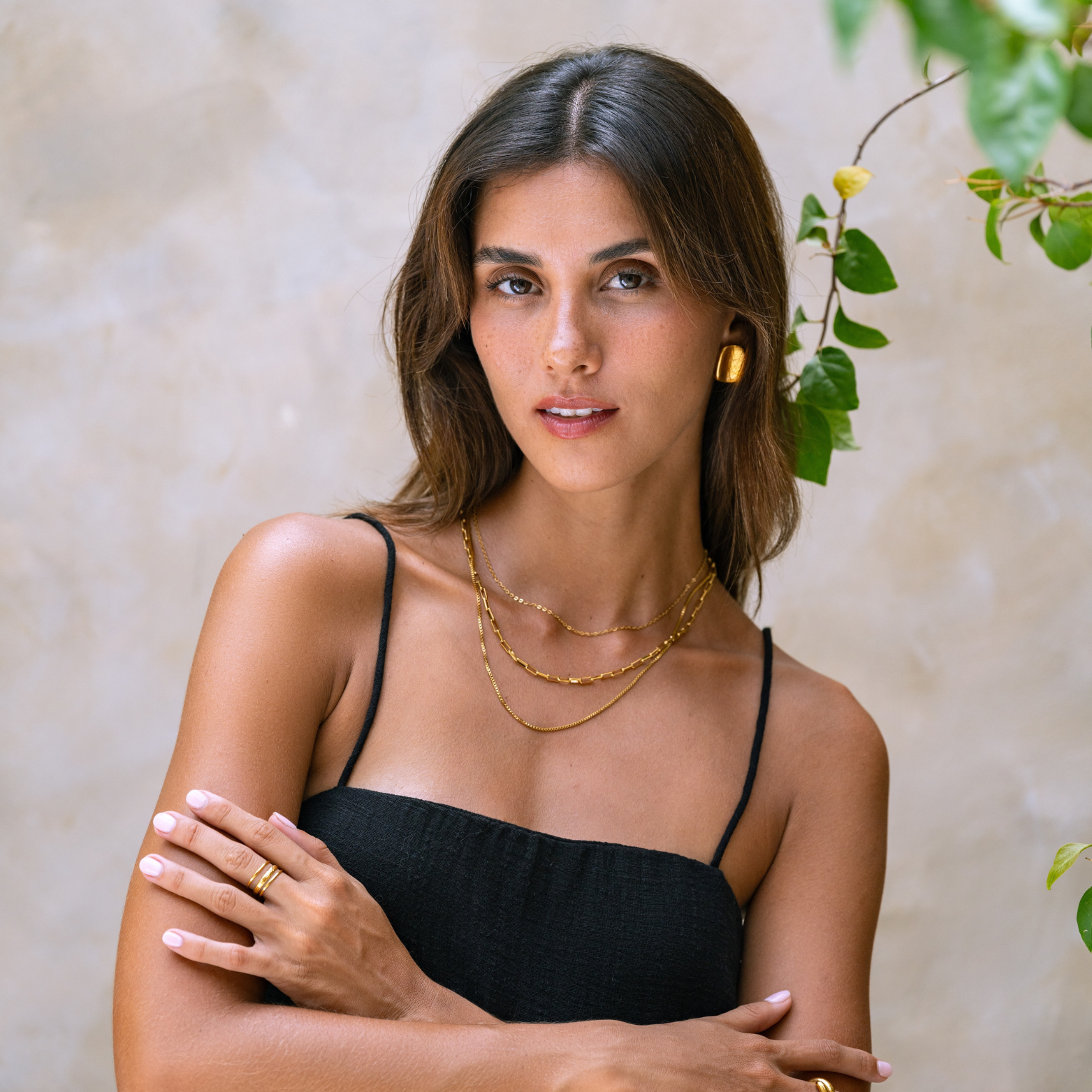 ORION | Sculpted Triple Layer Choker Necklace