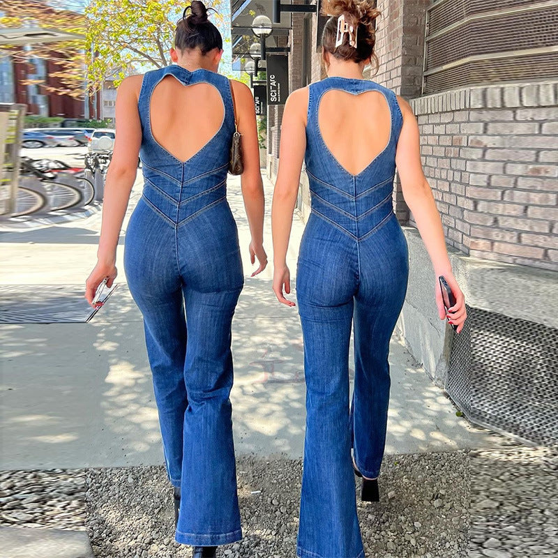 CHIC CŒUR | DENIM OVERALLS
