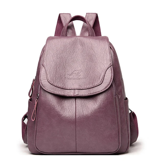 Elanora | Women's Backpack with Flap and Zipper