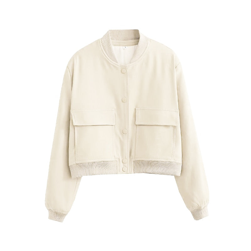 Scarlett | Damen Oversized Bomberjacke