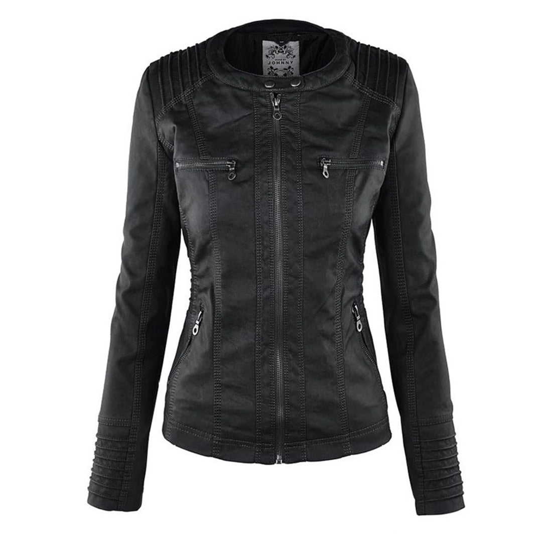 Maribel | Damen Jacke mit Kapuze und Frontreißverschluss