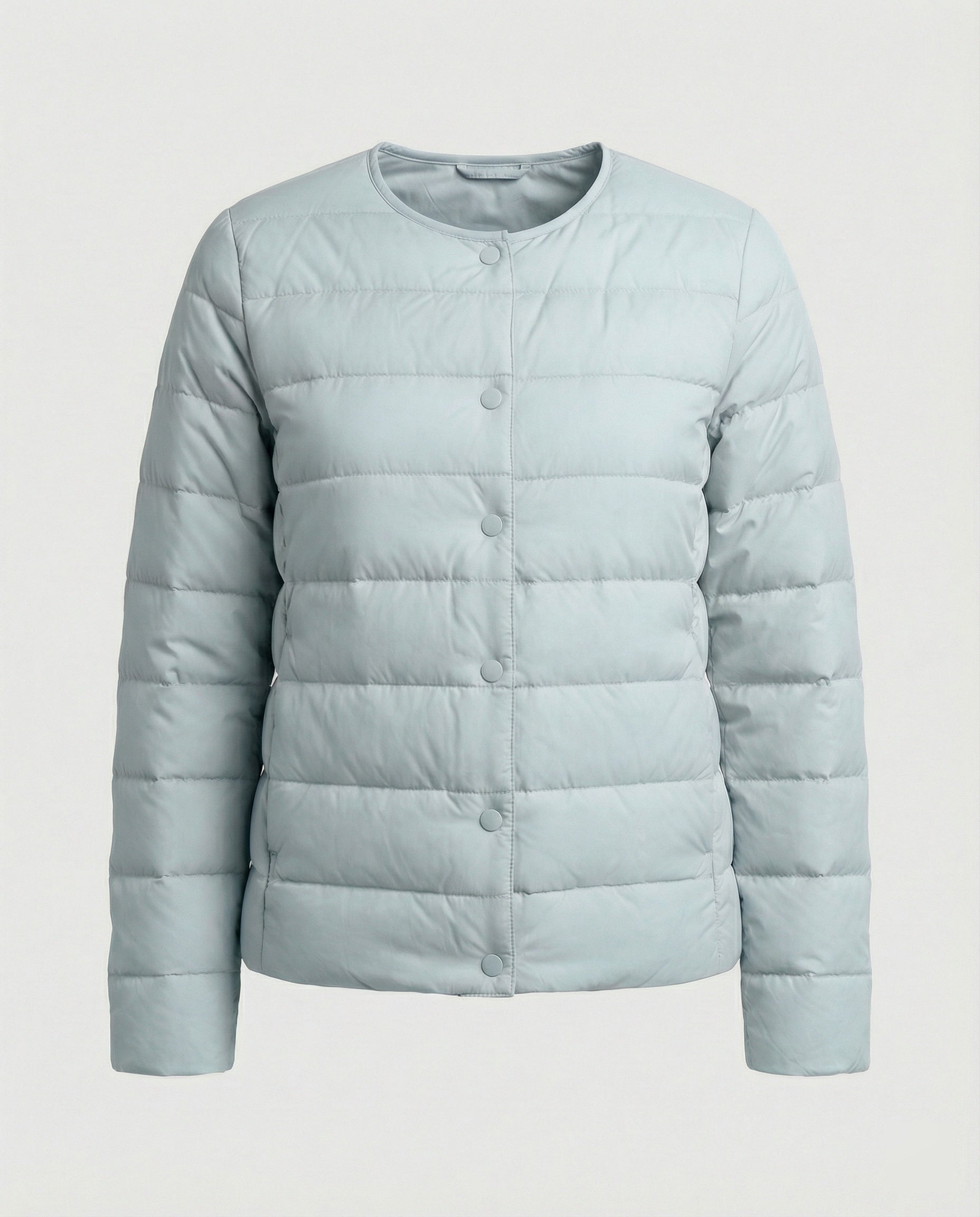 Nerina | Damen Steppjacke mit Druckknopfverschluss