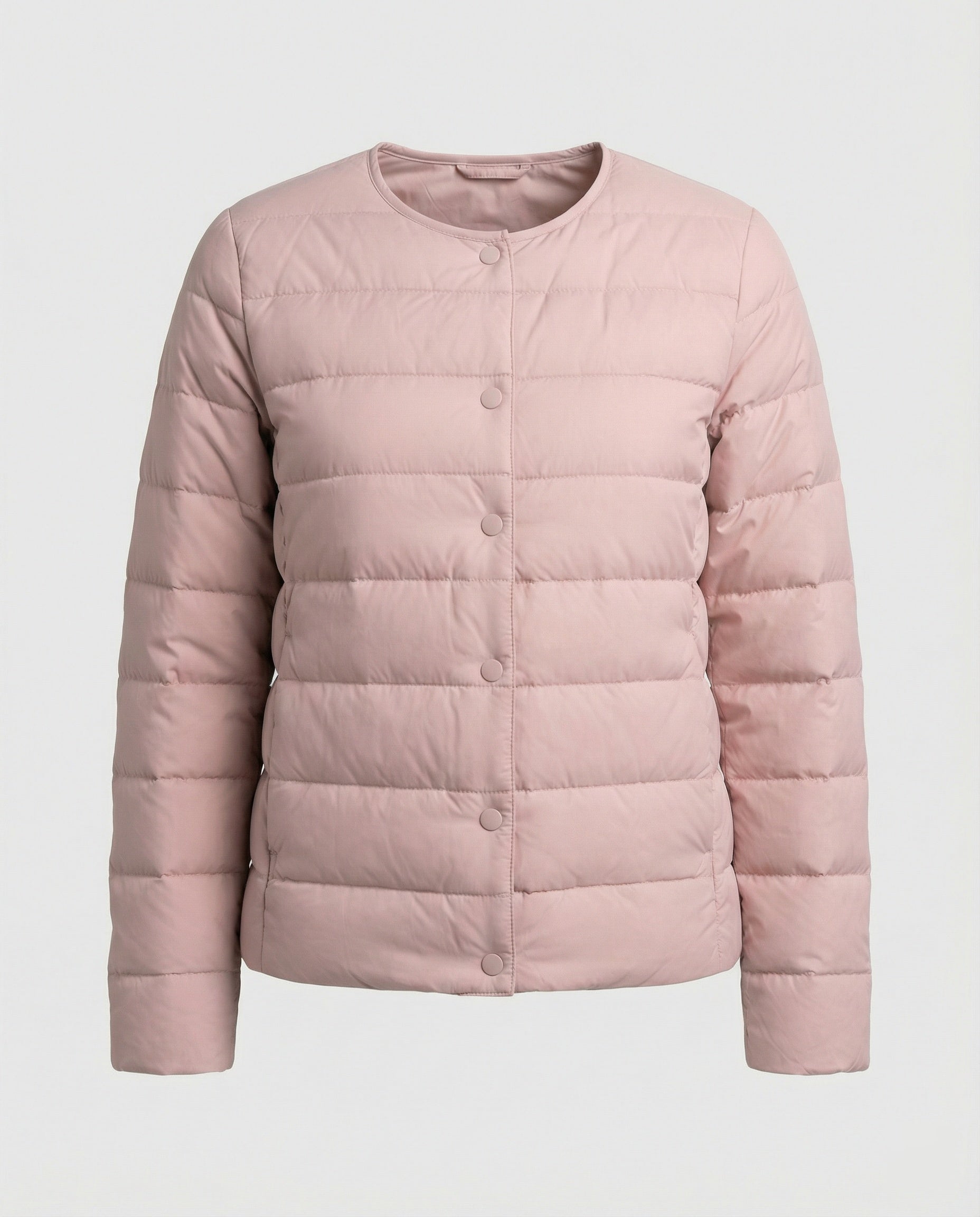 Nerina | Damen Steppjacke mit Druckknopfverschluss