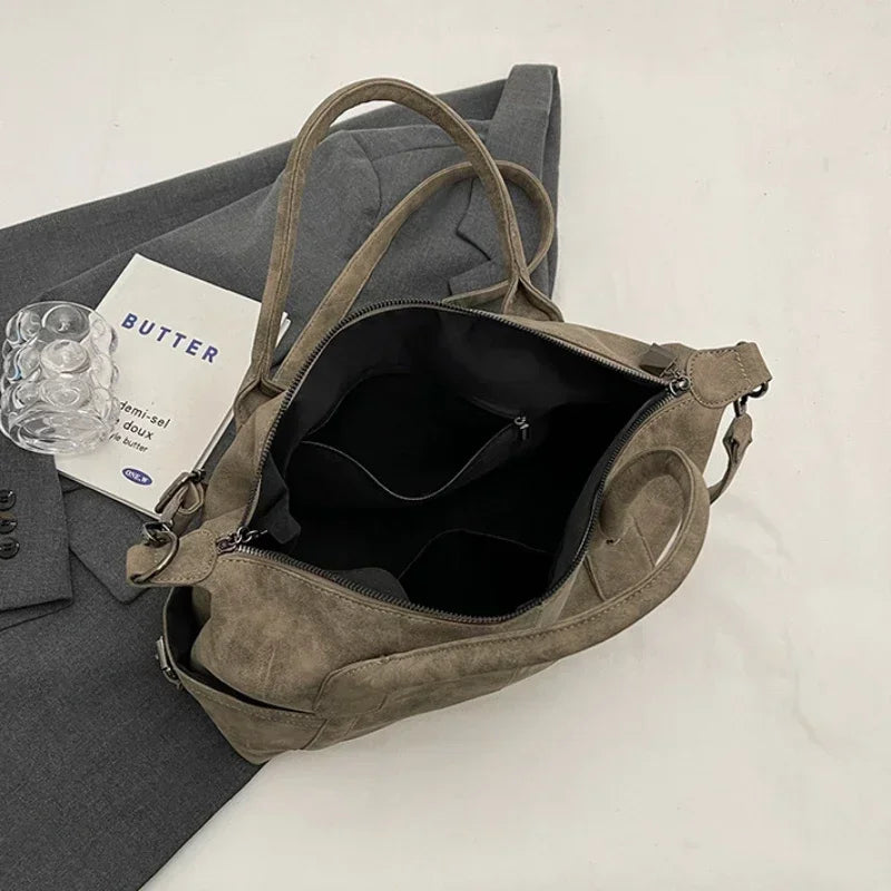 Ravella | Damen Handtasche mit Doppelgriffen
