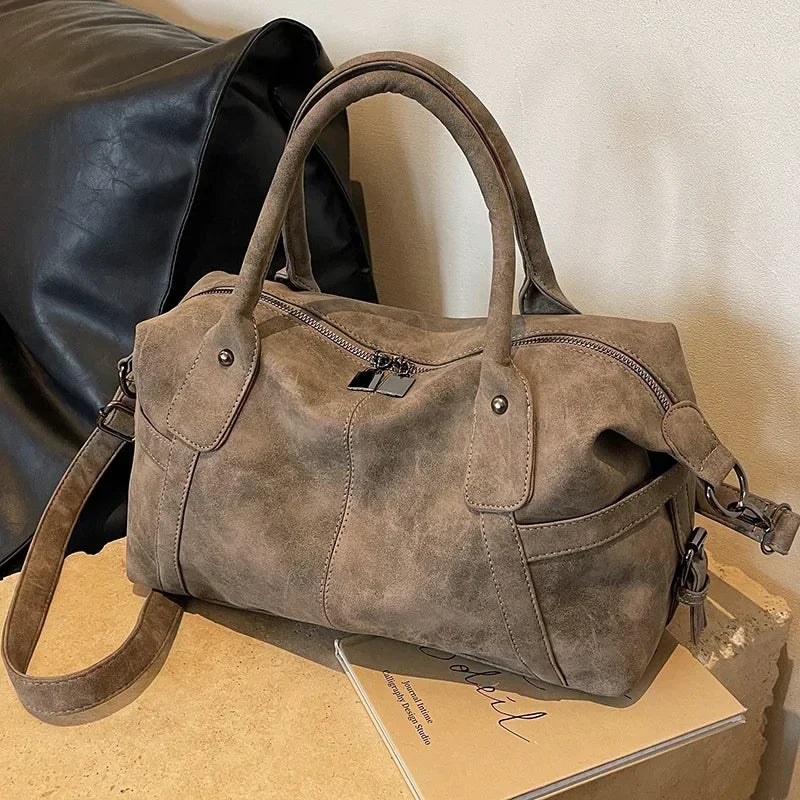 Ravella | Damen Handtasche mit Doppelgriffen