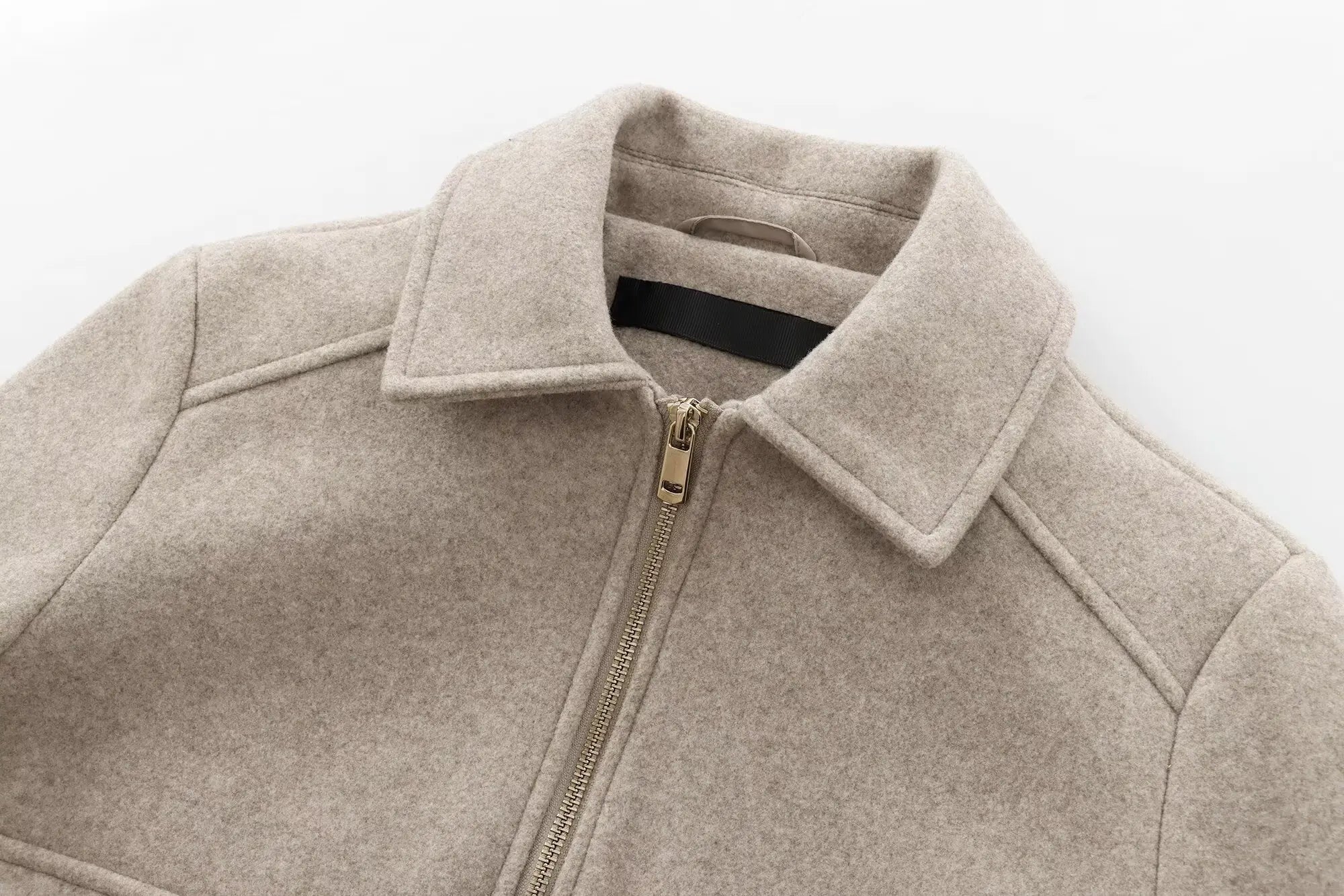 Alina | Kurzjacke Mit Reißverschluss