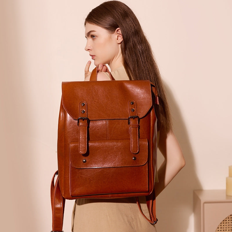 Tavira Vintage Rucksack mit Überschlag