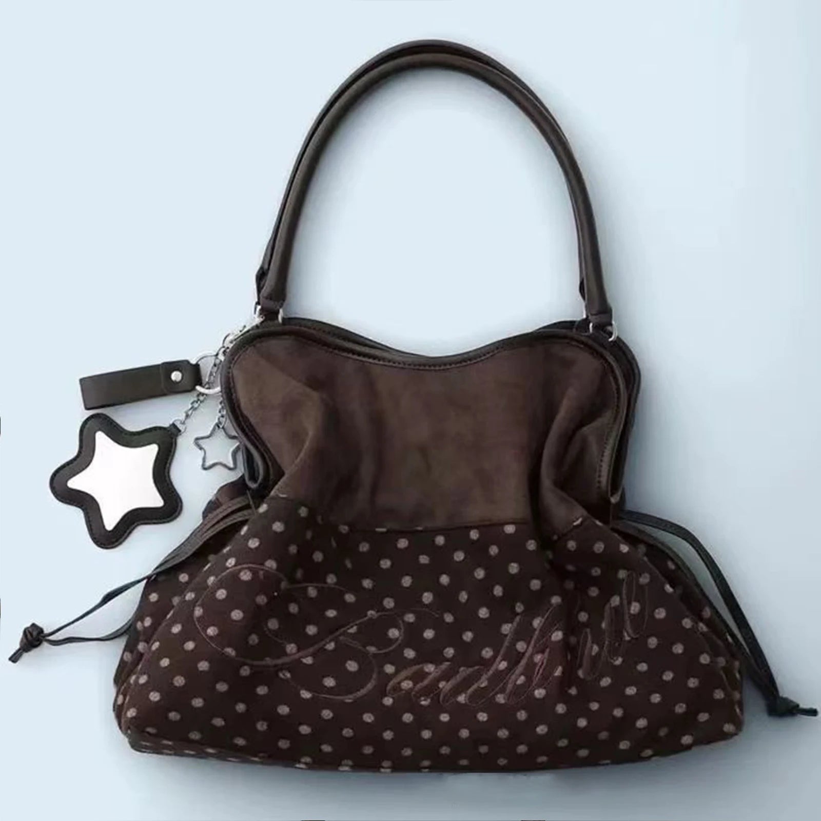 Zireva | Damen Schultertasche mit Sternanhänger