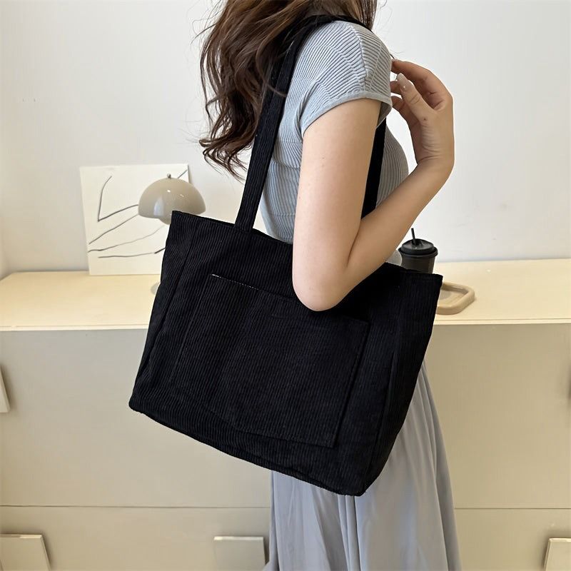 Zymera | Damen Tote-Tasche mit strukturierter Form und Schultergriffen