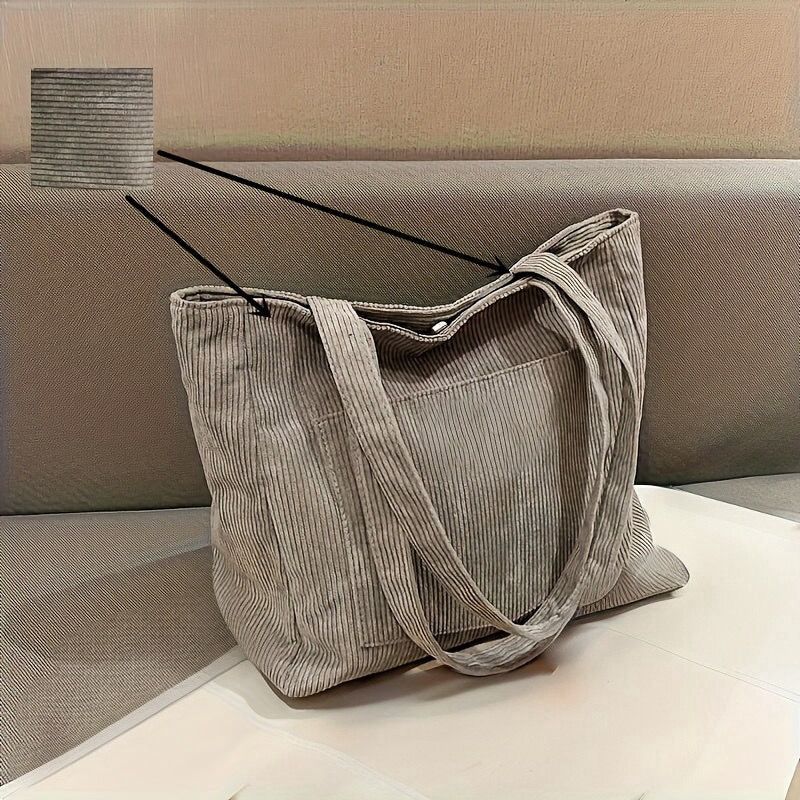 Zymera | Damen Tote-Tasche mit strukturierter Form und Schultergriffen