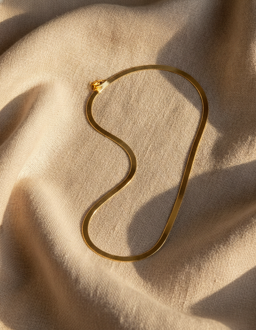 chelsea herringbone choker - studio