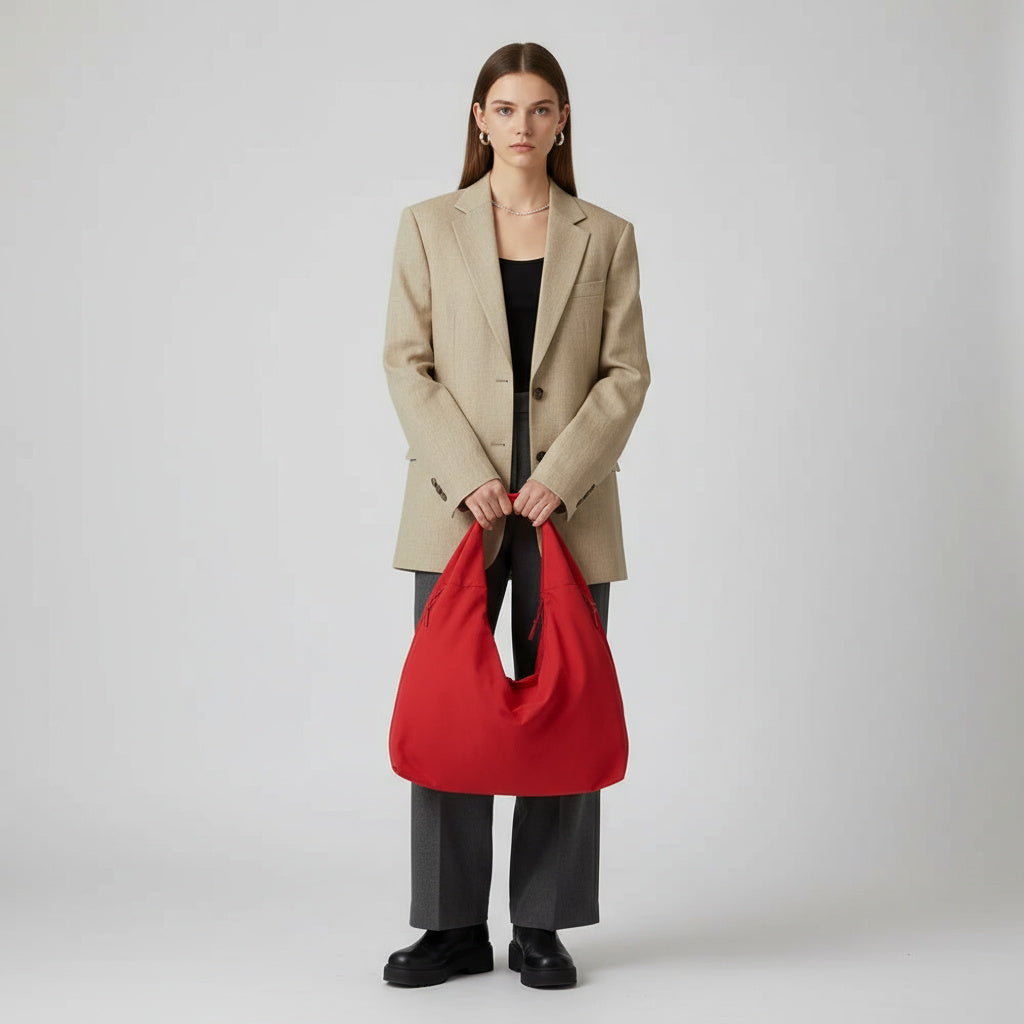 VOYA | Hobo-Tasche – Stylische & Geräumige Alltagstasche aus Nylon