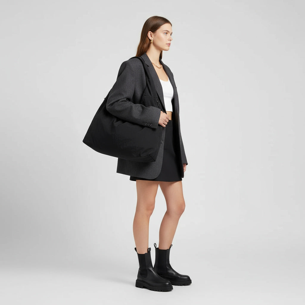 VOYA | Hobo-Tasche – Stylische & Geräumige Alltagstasche aus Nylon