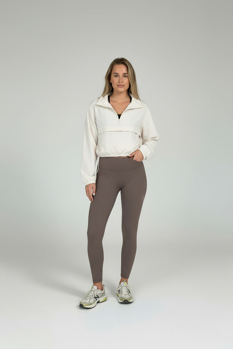 Nancy | Leichte Quarter-Zip Windbreaker-Jacke