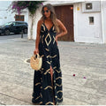 Alodia | Strapless Long Halter Dress