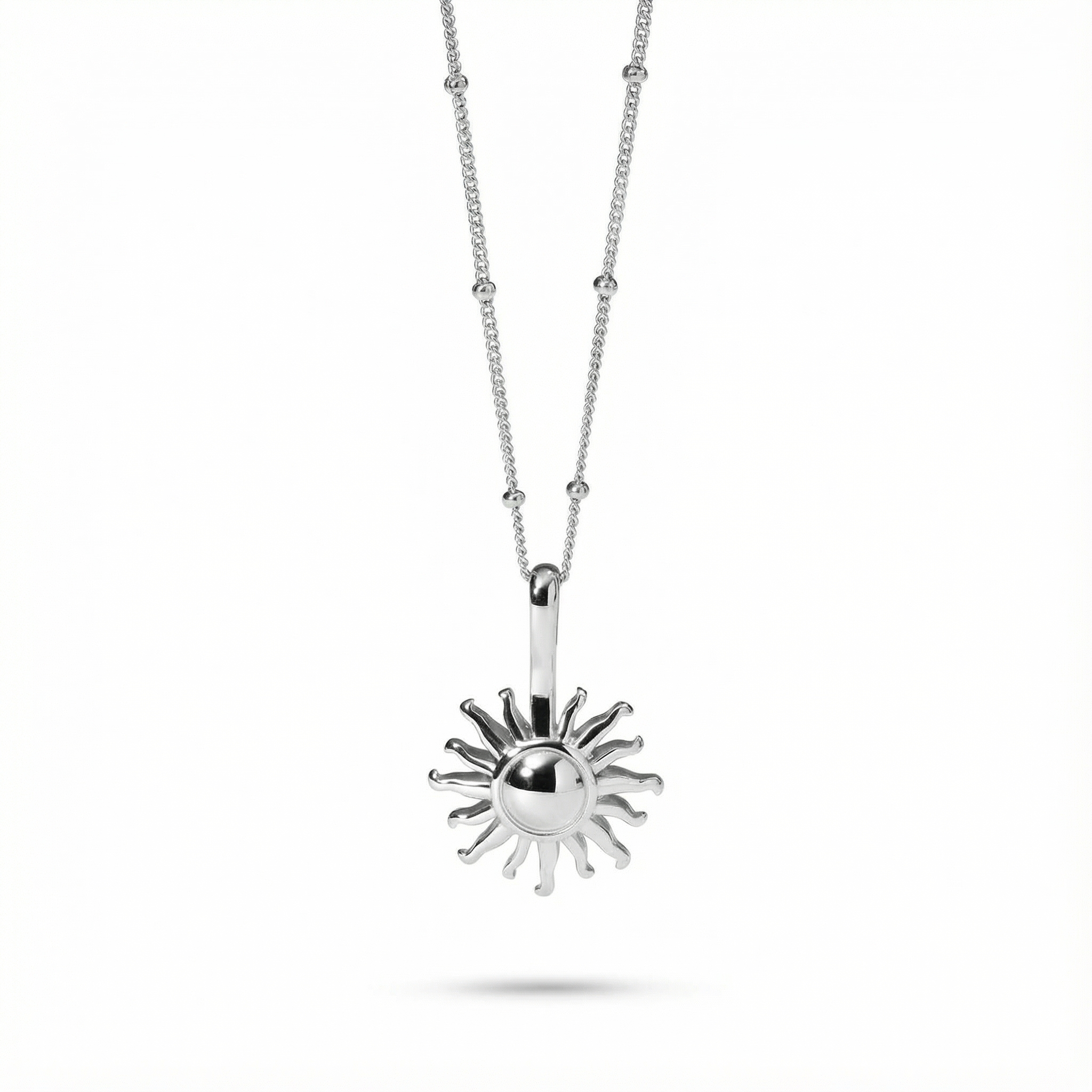SOLARA | Sculpted Sun Necklace