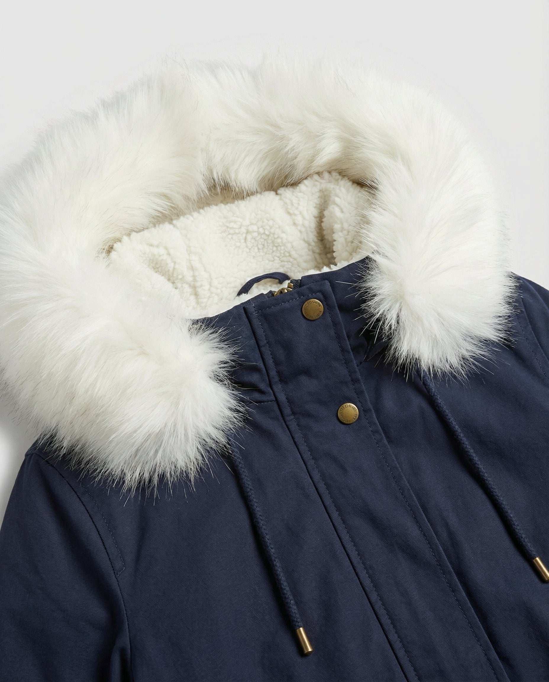 Calysa | Damen Steppjacke mit Druckknopfverschluss
