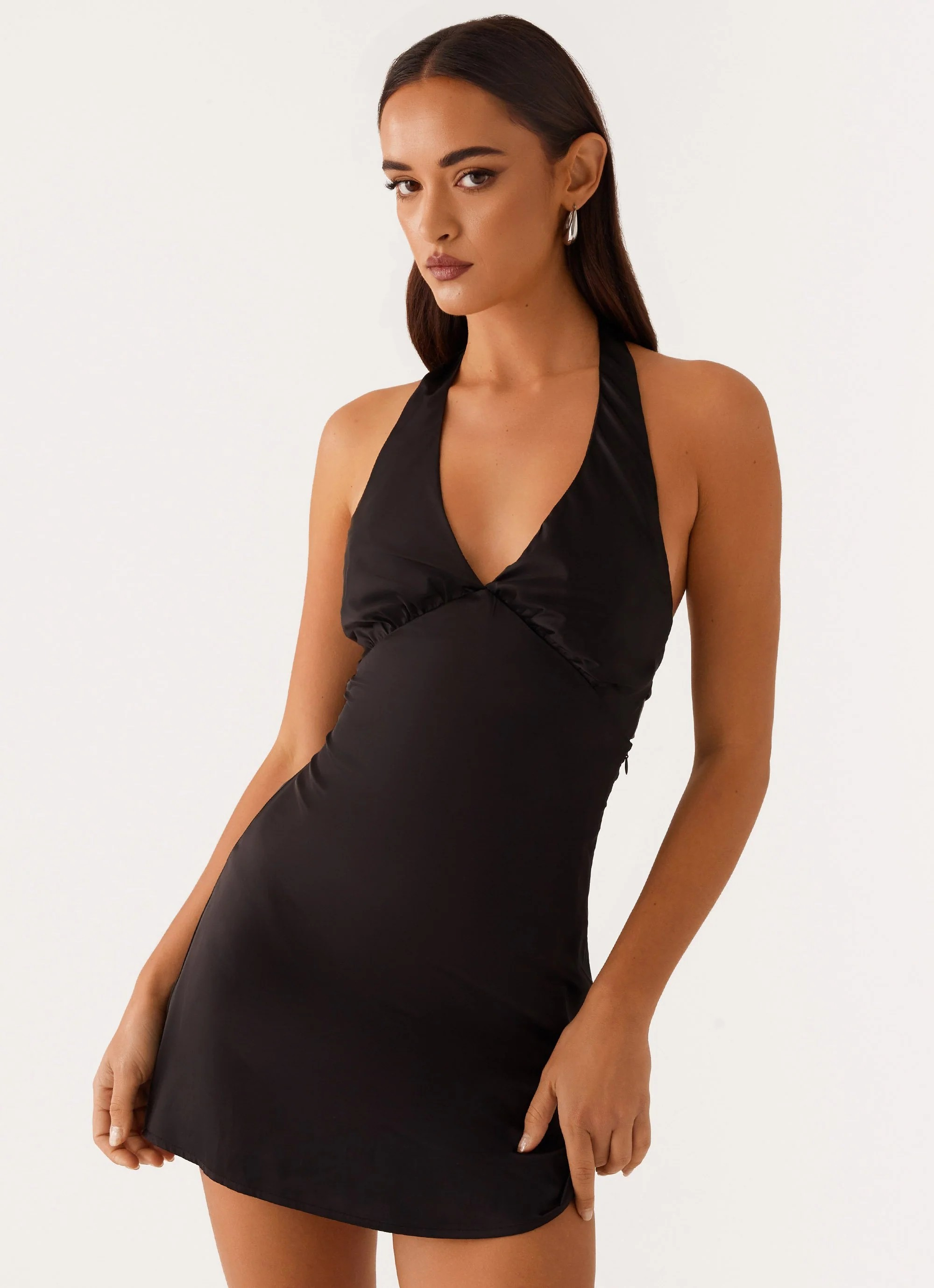 Elowen Damen Minikleid mit Neckholder
