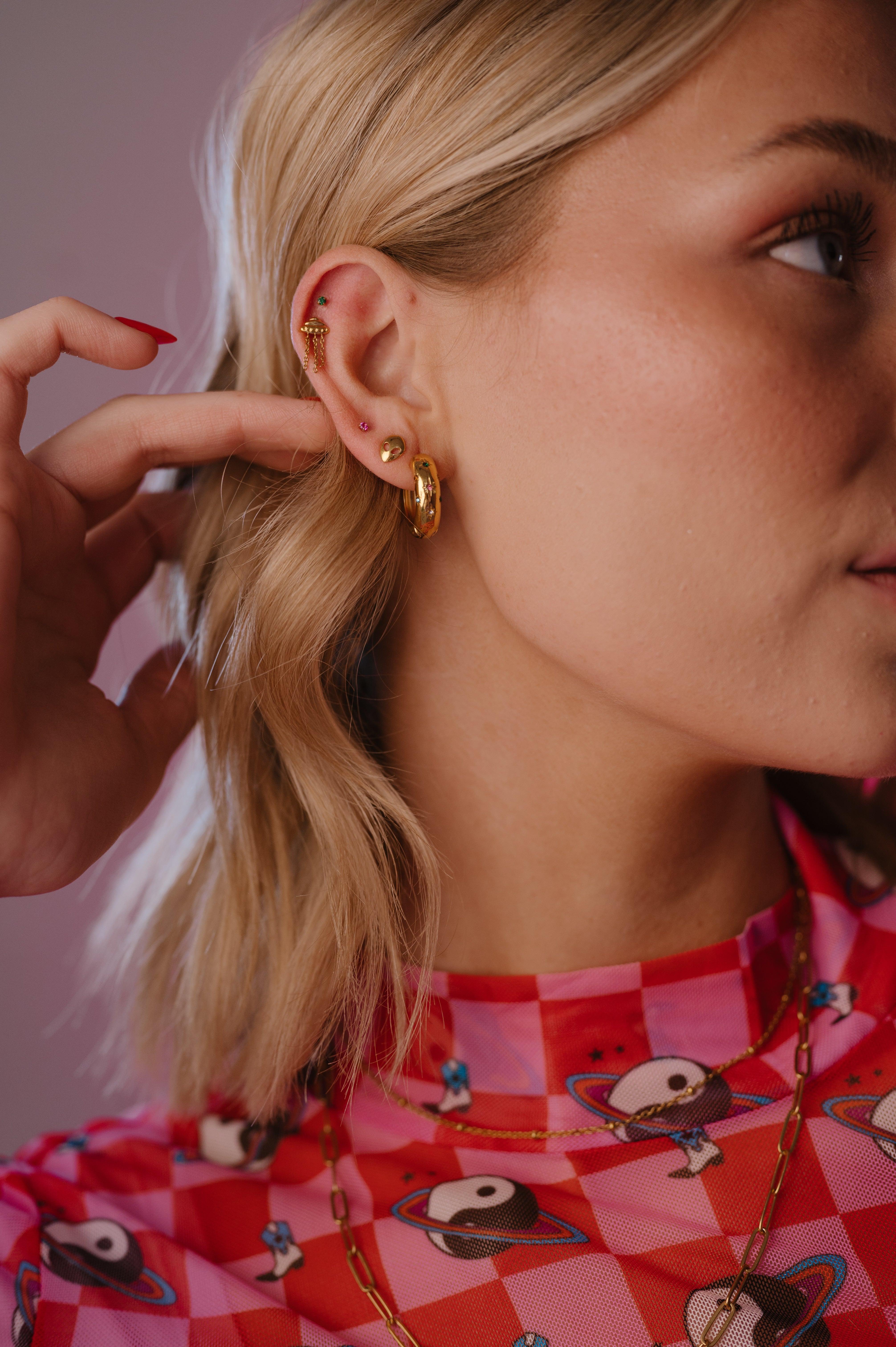 STARDUST | Hoop Earrings