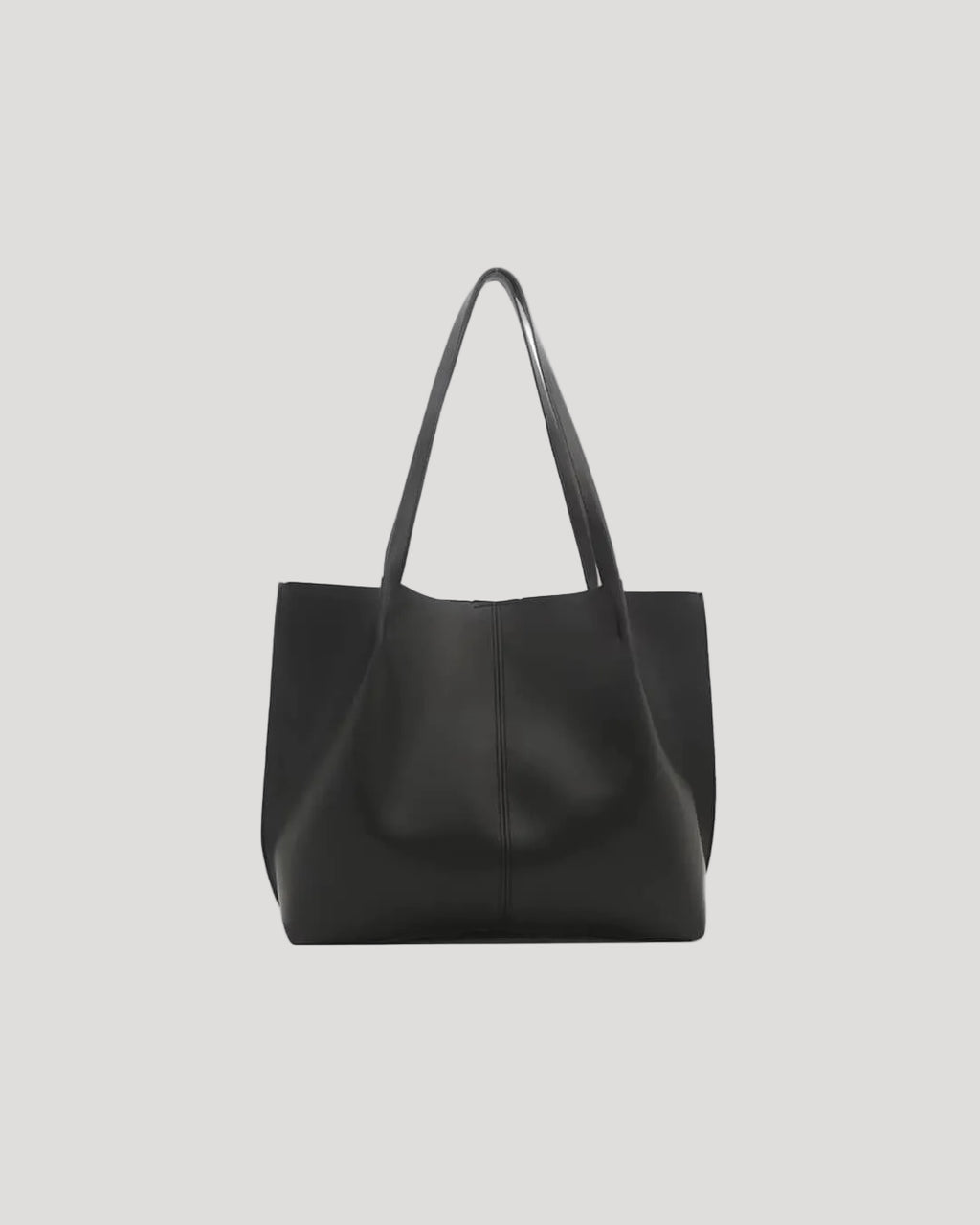 Large Women's Tote Bag with Open-Top Design