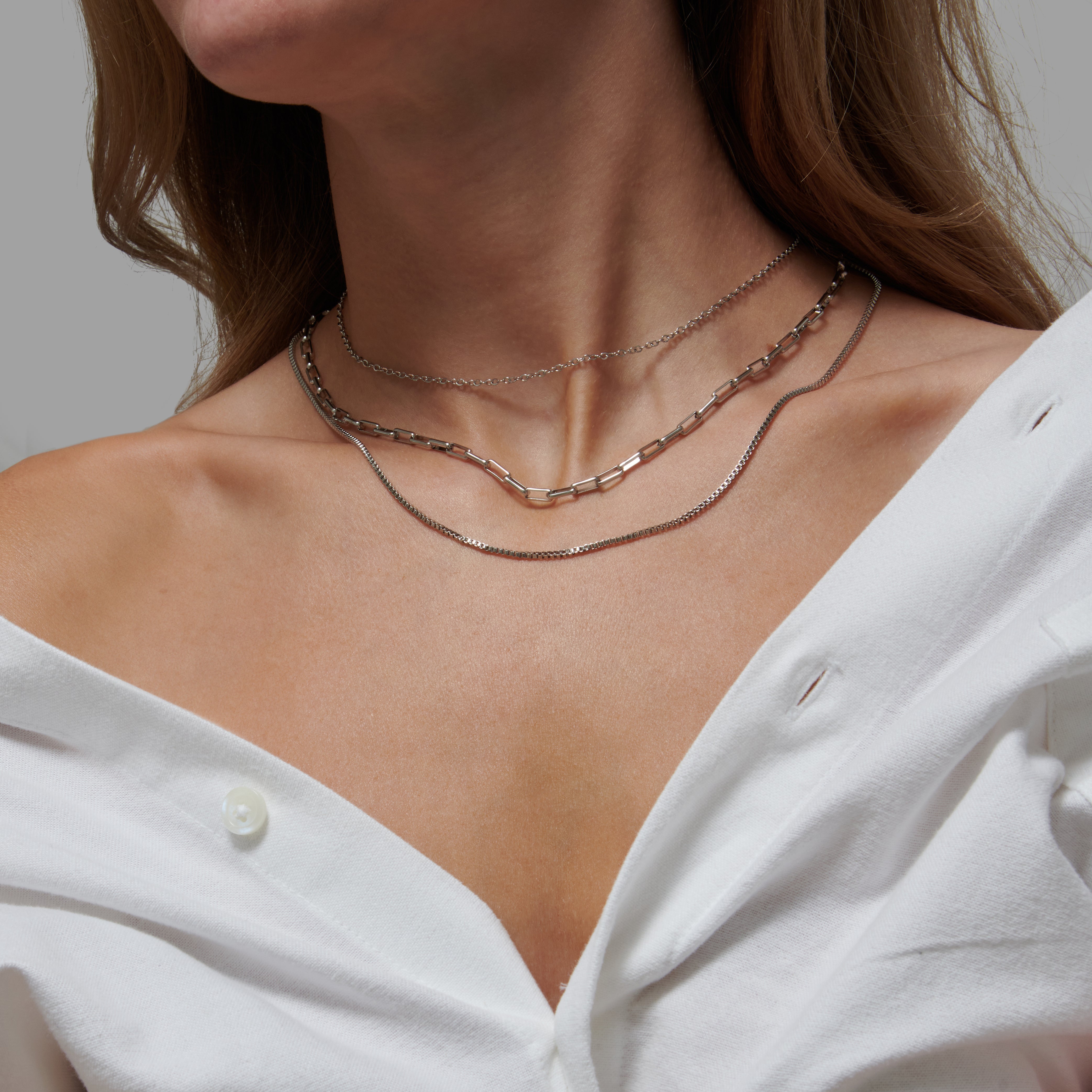 ORION | Sculpted Triple Layer Choker Necklace