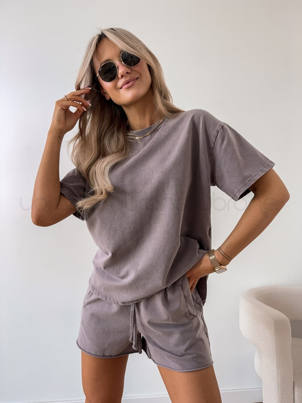 Livina | Damen Zweiteiliges Set aus Shirt und Shorts