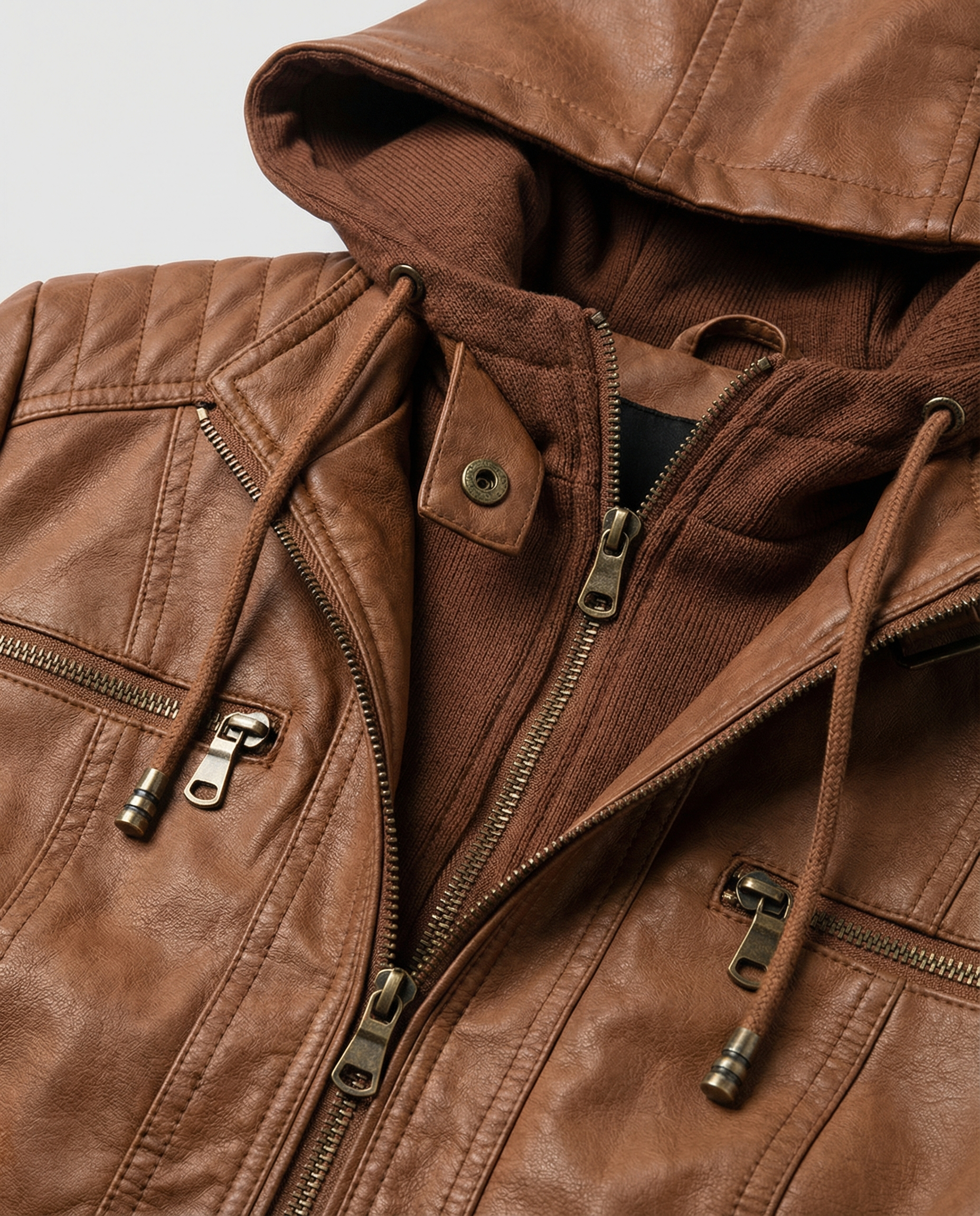 Maribel | Damen Jacke mit Kapuze und Frontreißverschluss