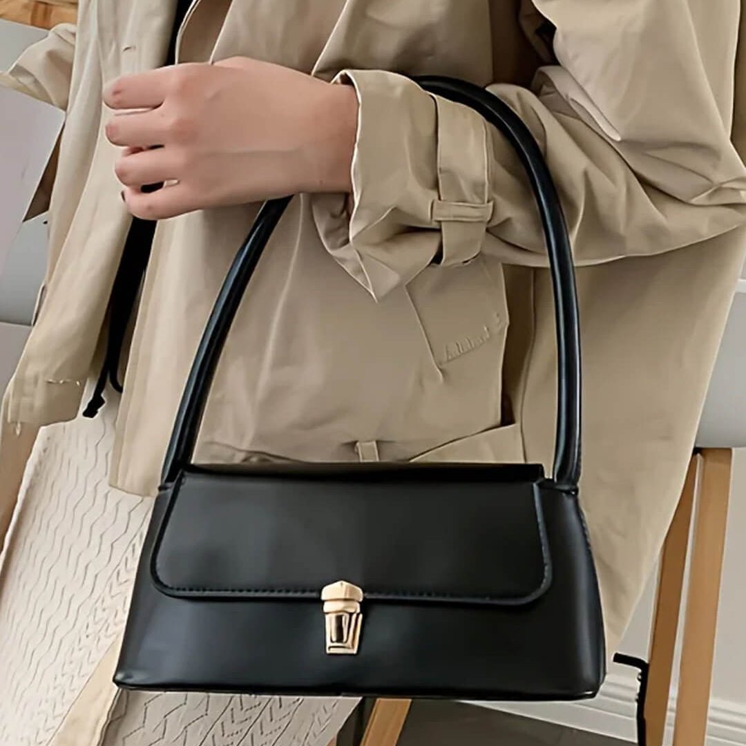 Moira Vintage Schultertasche mit Überschlagverschluss