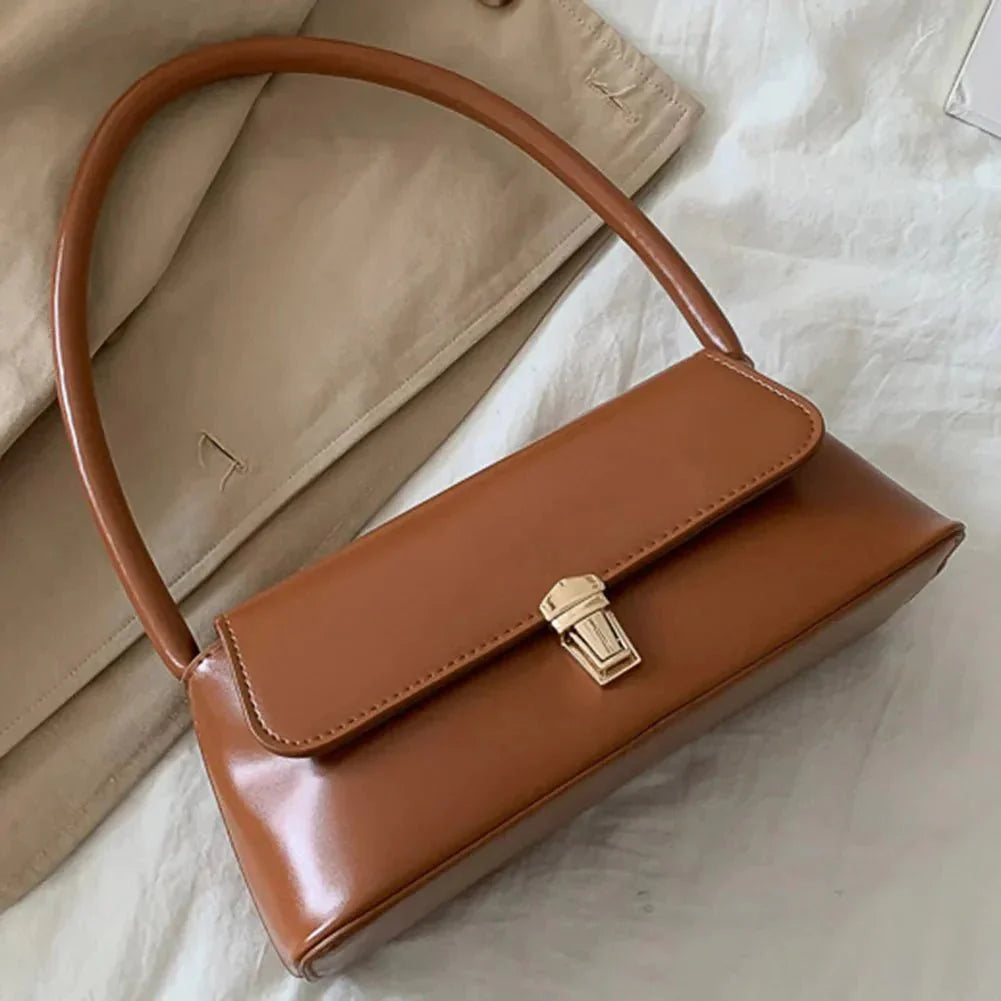 Moira Vintage Schultertasche mit Überschlagverschluss