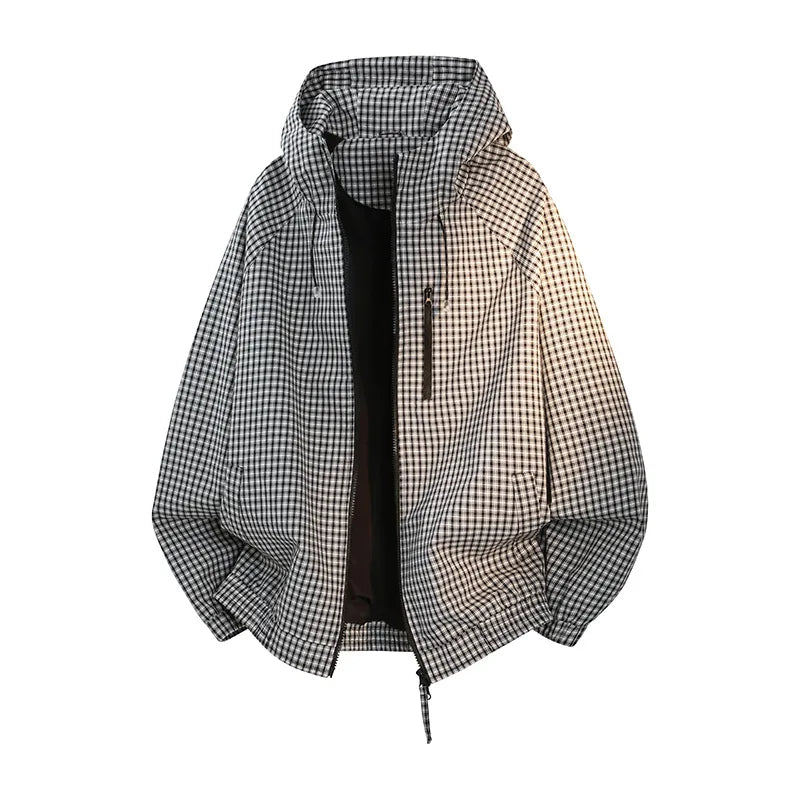 Neralia Women's Hooded Jacket with Front Zipper