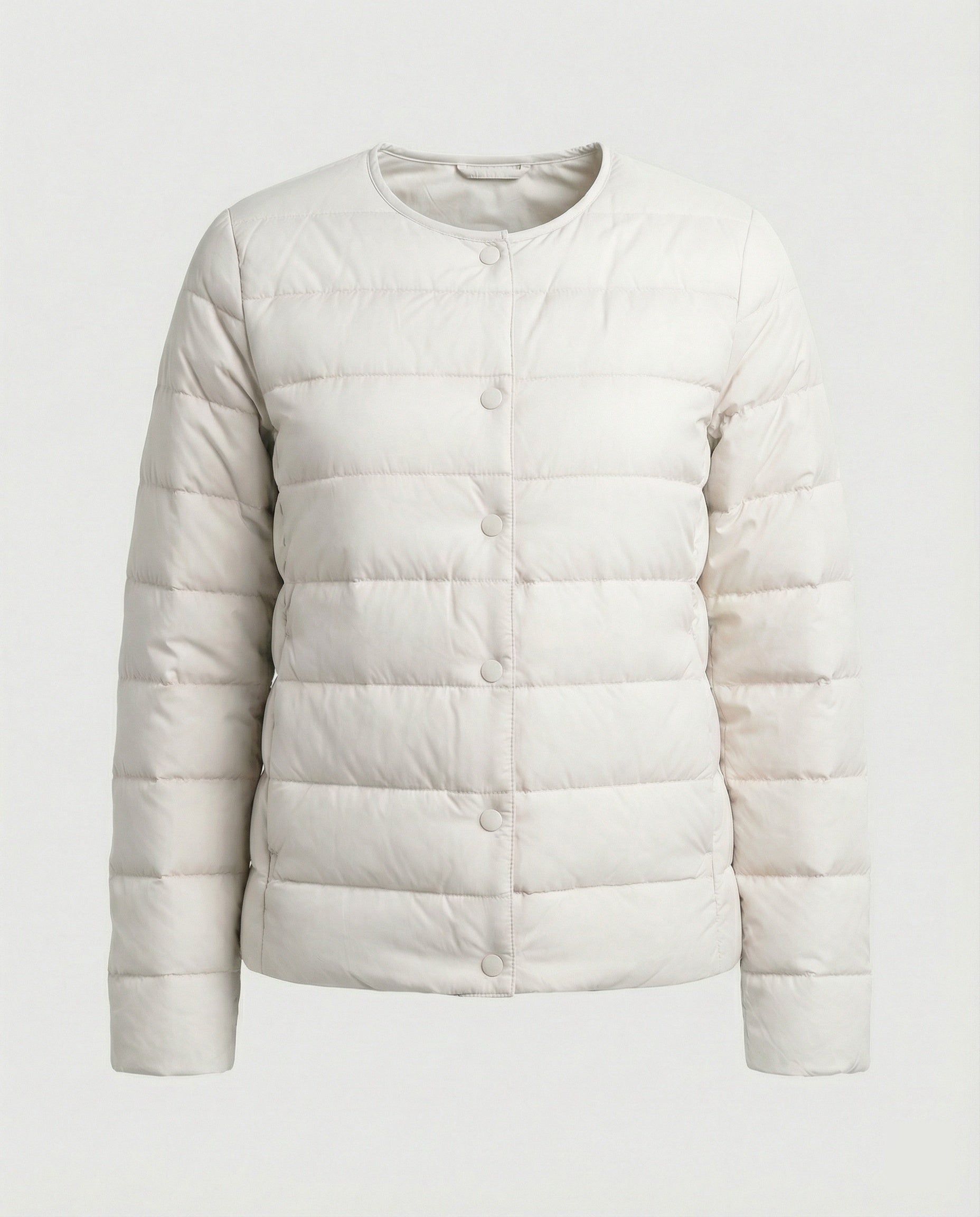 Nerina | Damen Steppjacke mit Druckknopfverschluss