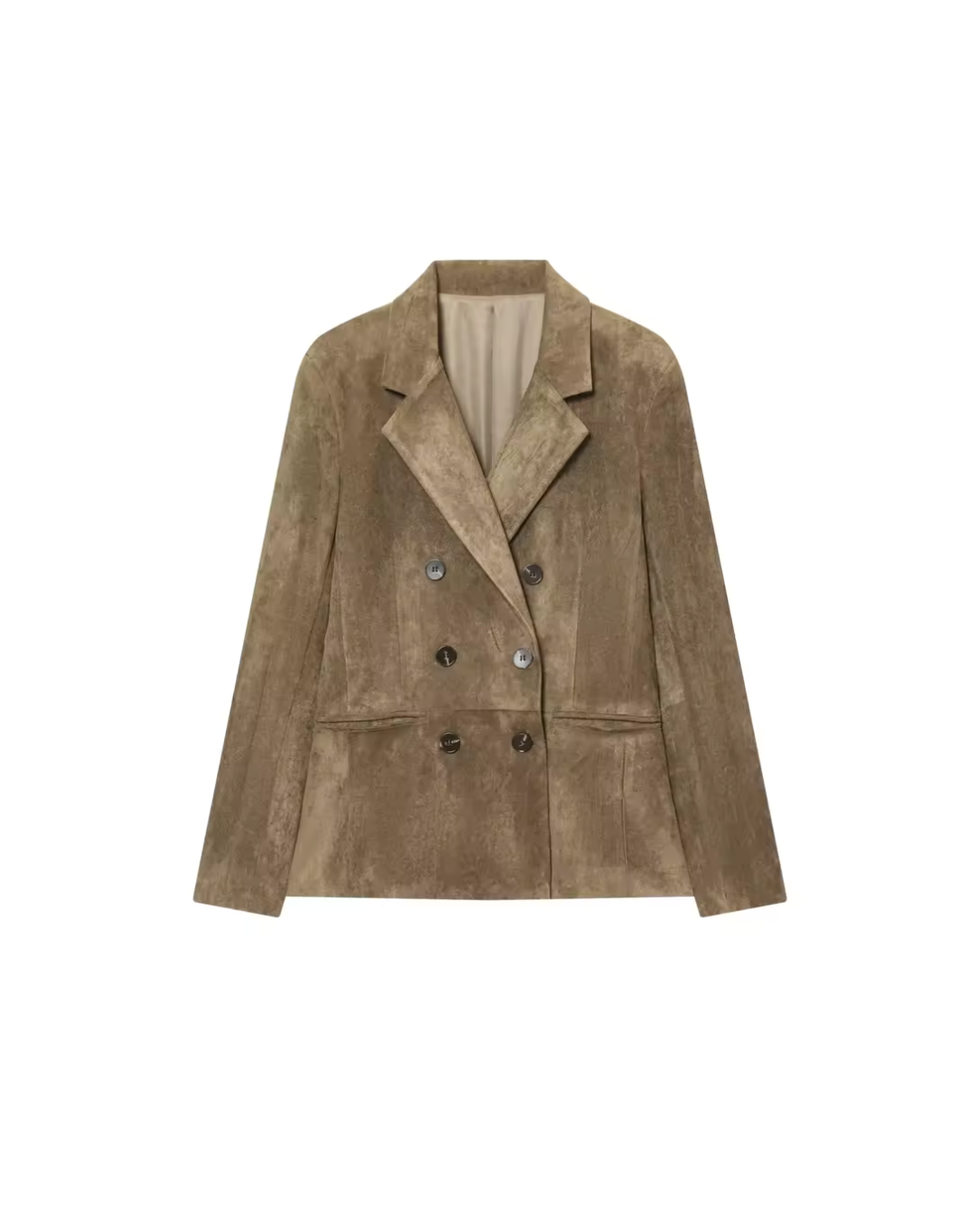 Nyxie Damen Blazer doppelreihig mit Reverskragen