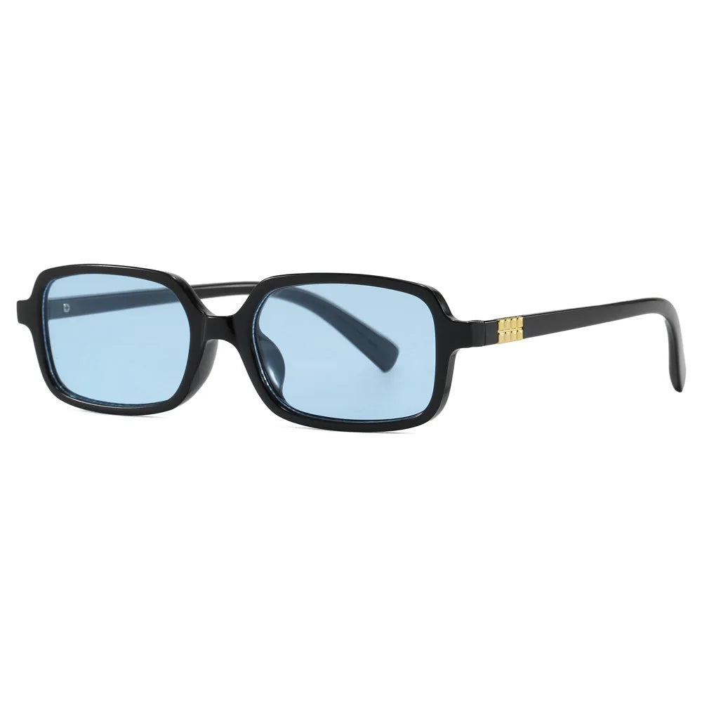 Nyxie Damen Sonnenbrille mit rechteckiger Fassung und getönten Gläsern
