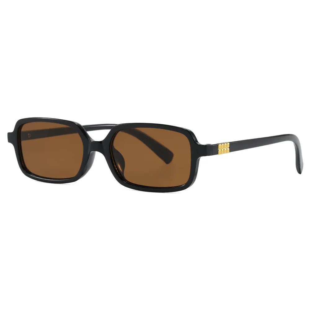 Nyxie Damen Sonnenbrille mit rechteckiger Fassung und getönten Gläsern