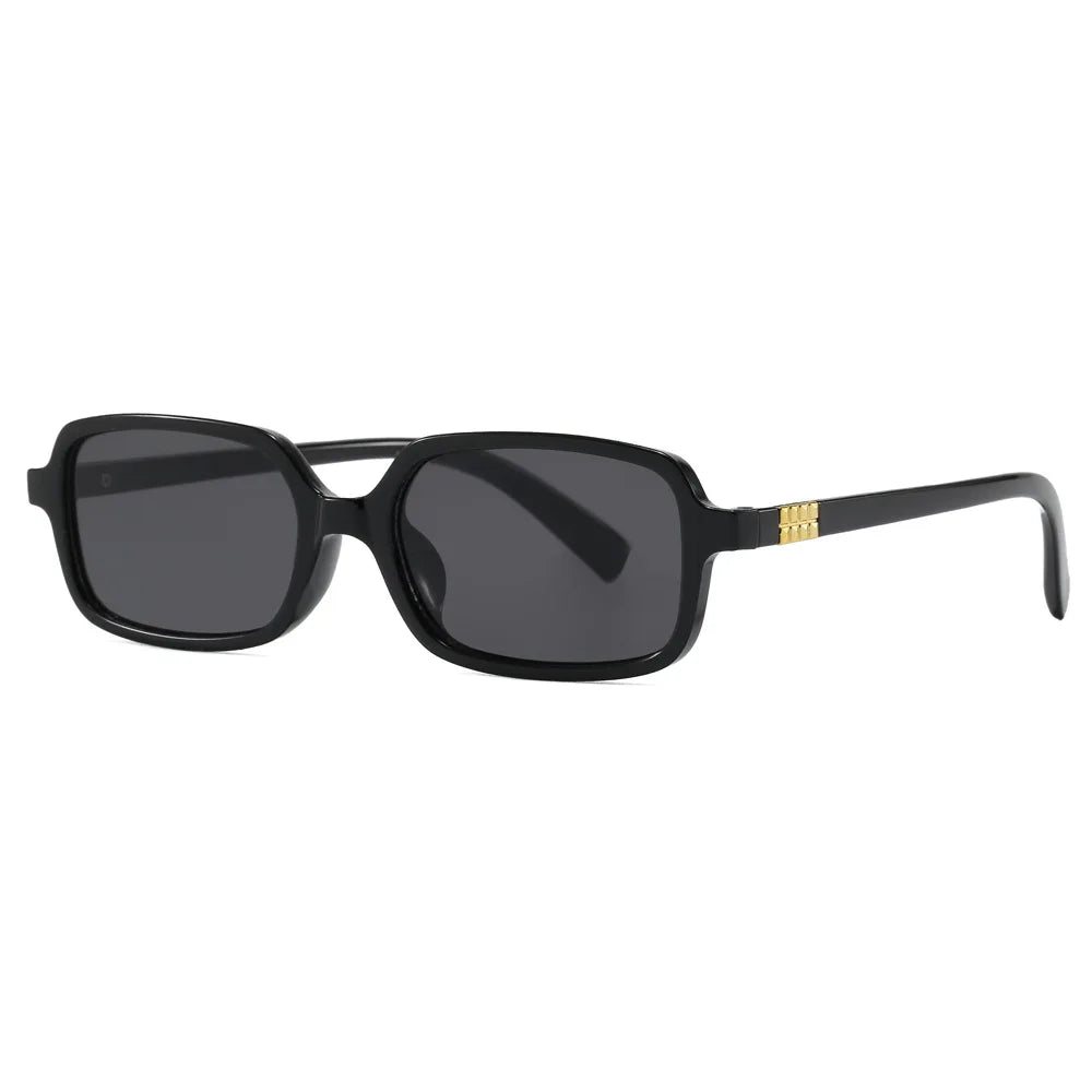 Nyxie Damen Sonnenbrille mit rechteckiger Fassung und getönten Gläsern