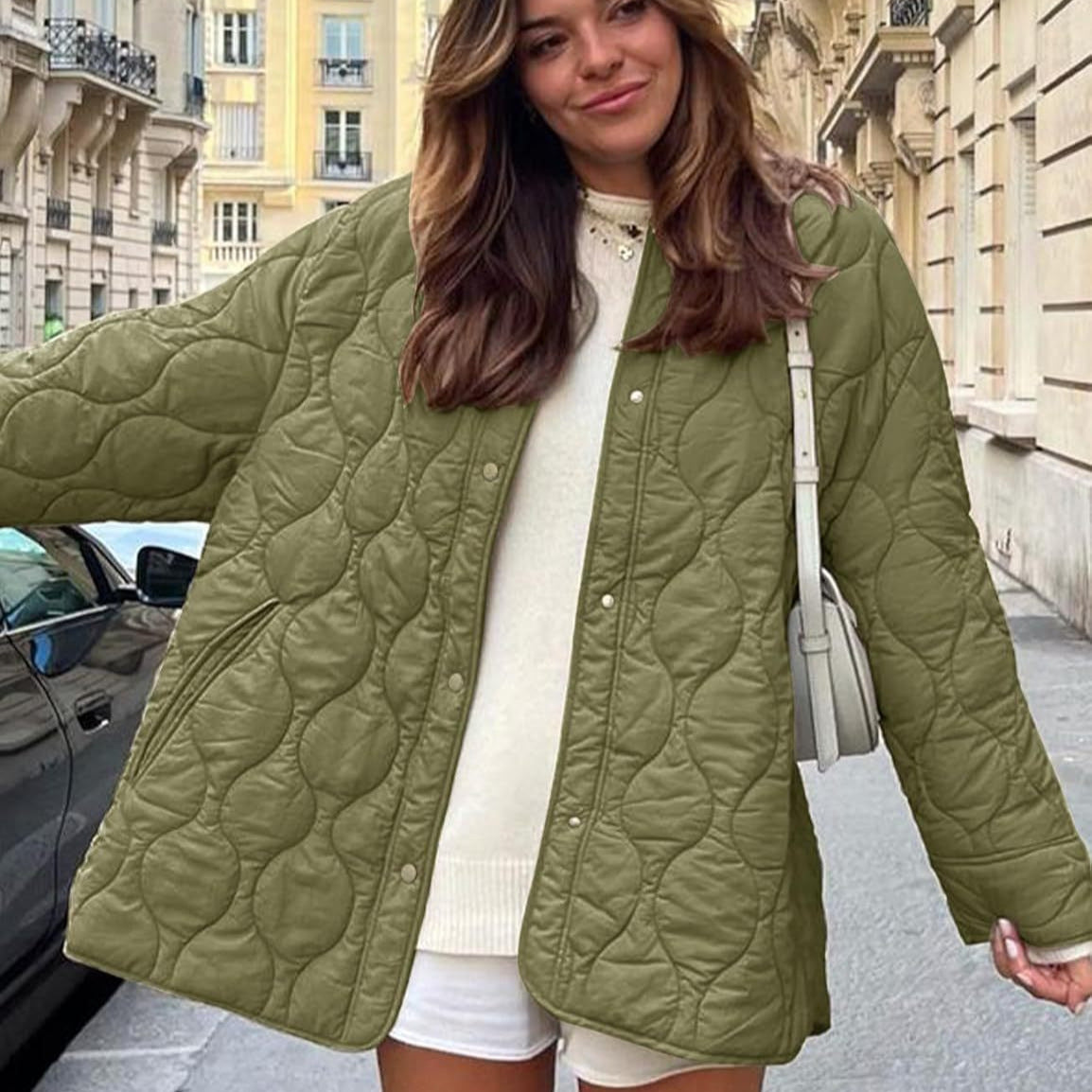Anneliese | Quilted transitional jacket