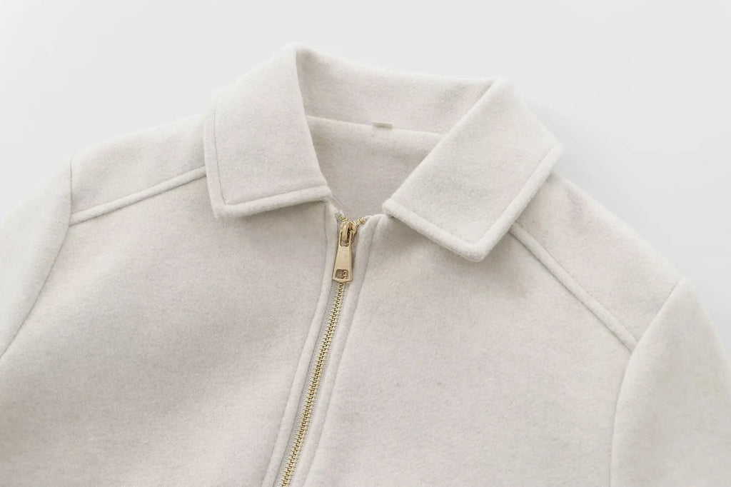 Alina | Short jacket with zipper