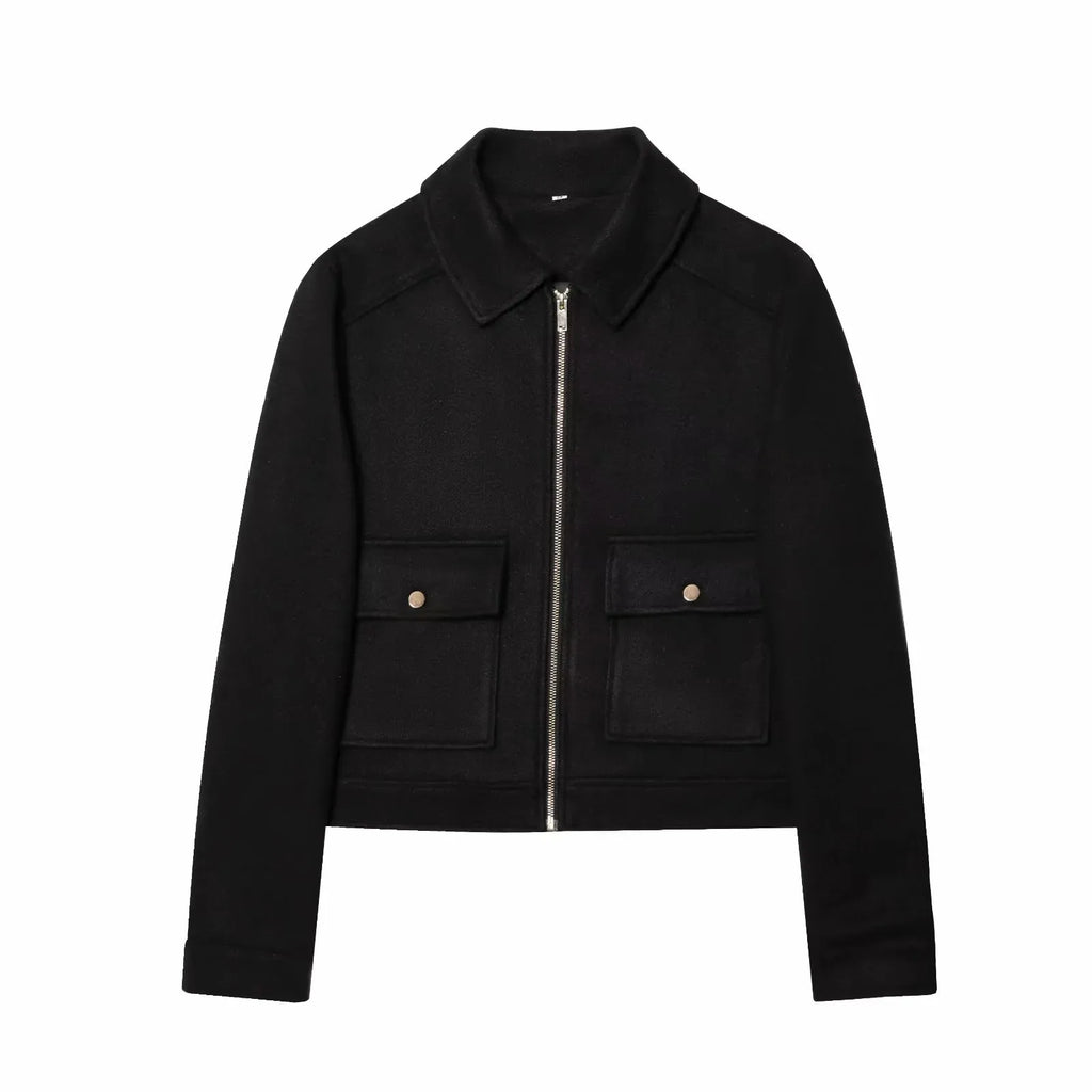 Alina | Short jacket with zipper