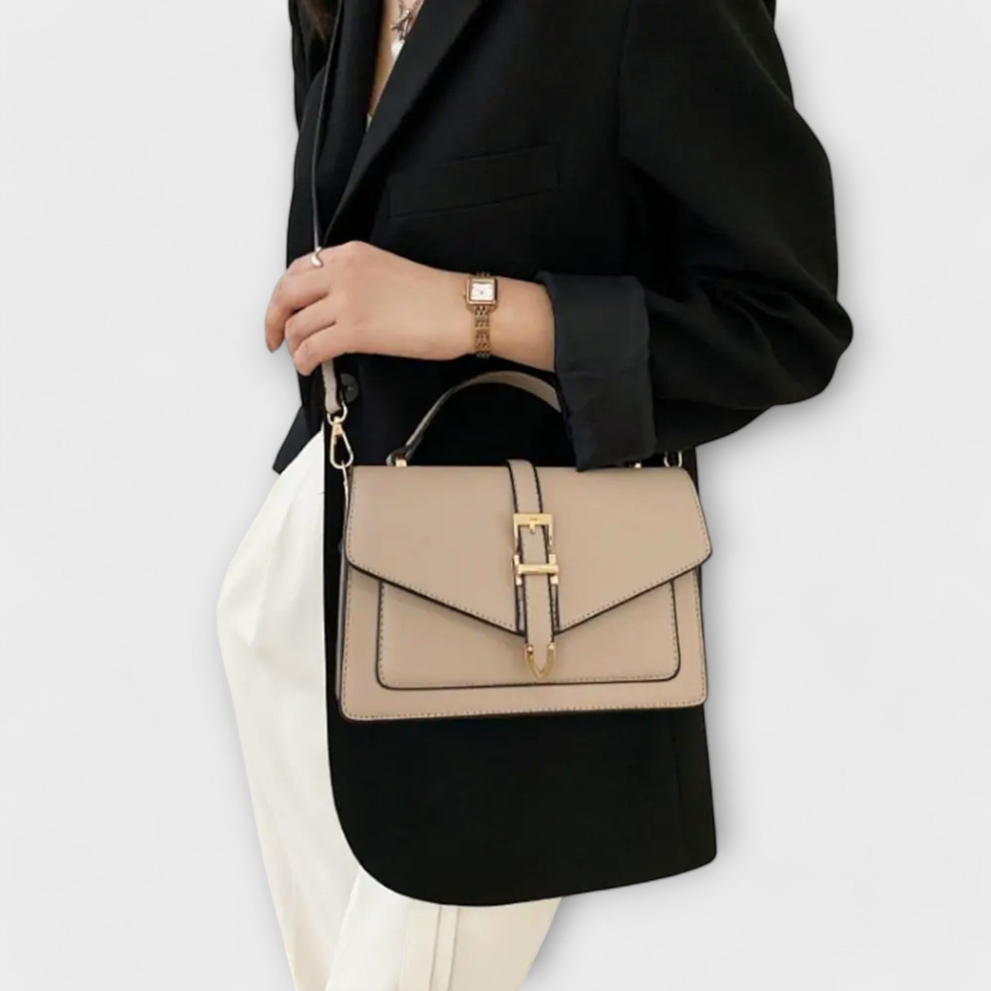 Evelyn | Women’s Classic Elegant Structured Shoulder Bag