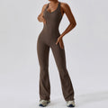 Alira | Yoga One-Piece with Figure-Hugging Design &amp; Flare Leg