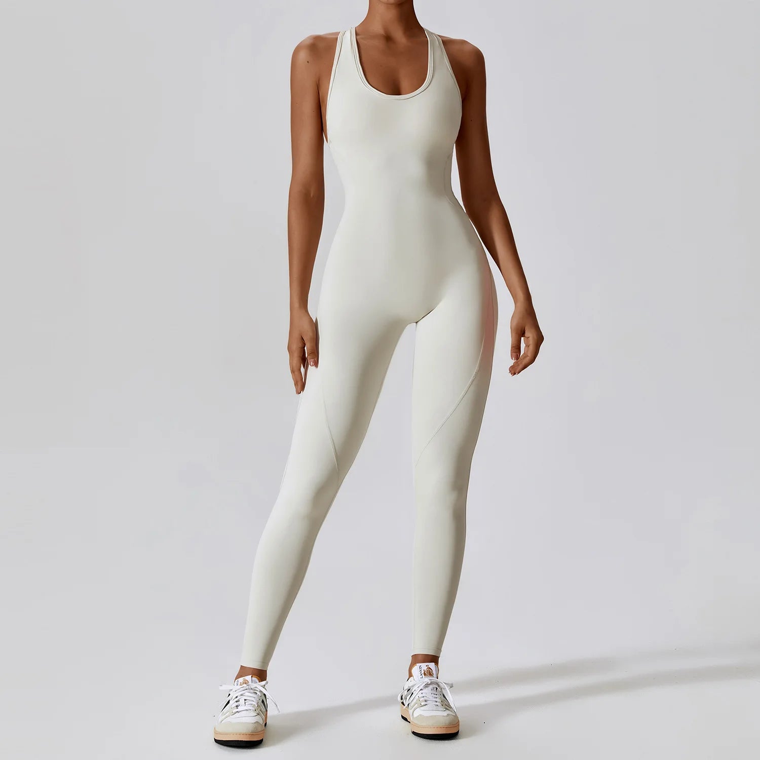 Miranda | Yoga Jumpsuit Mit Offenem Rücken