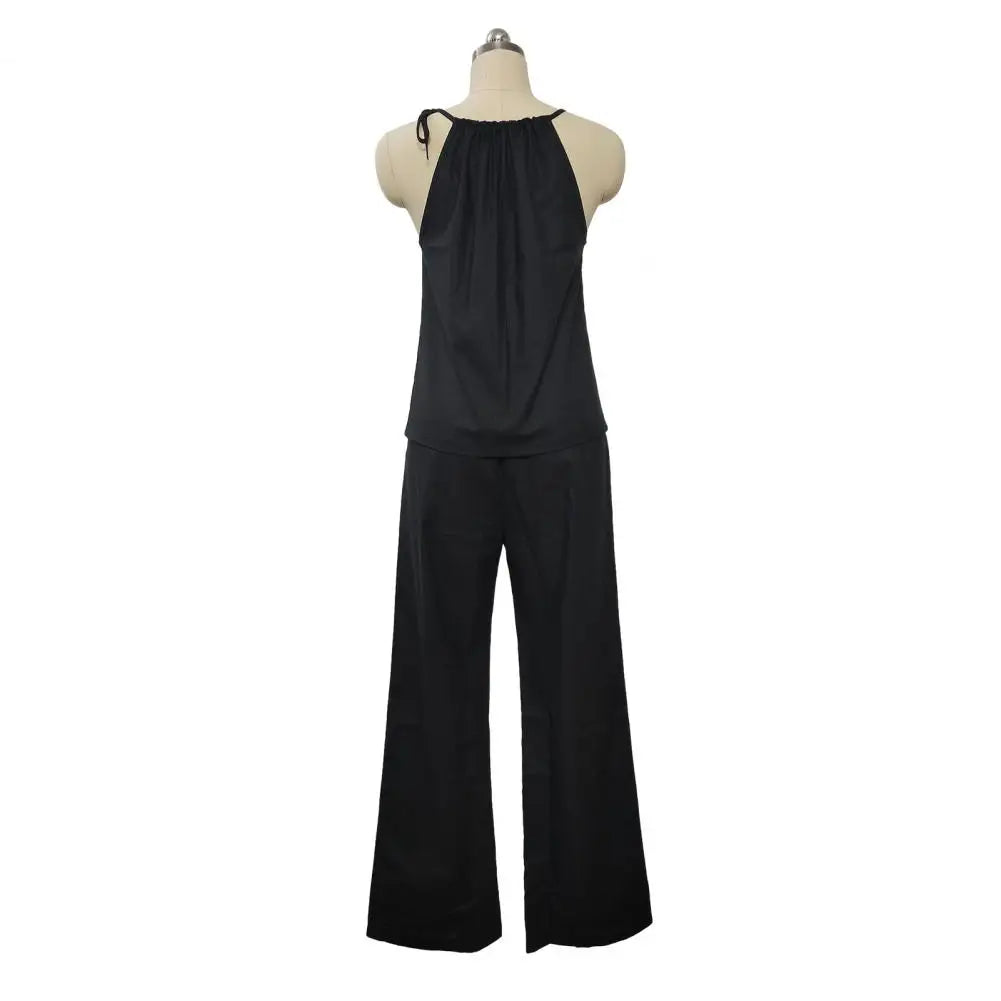 Selmira Damen Zweiteiler Set mit Top und Hose