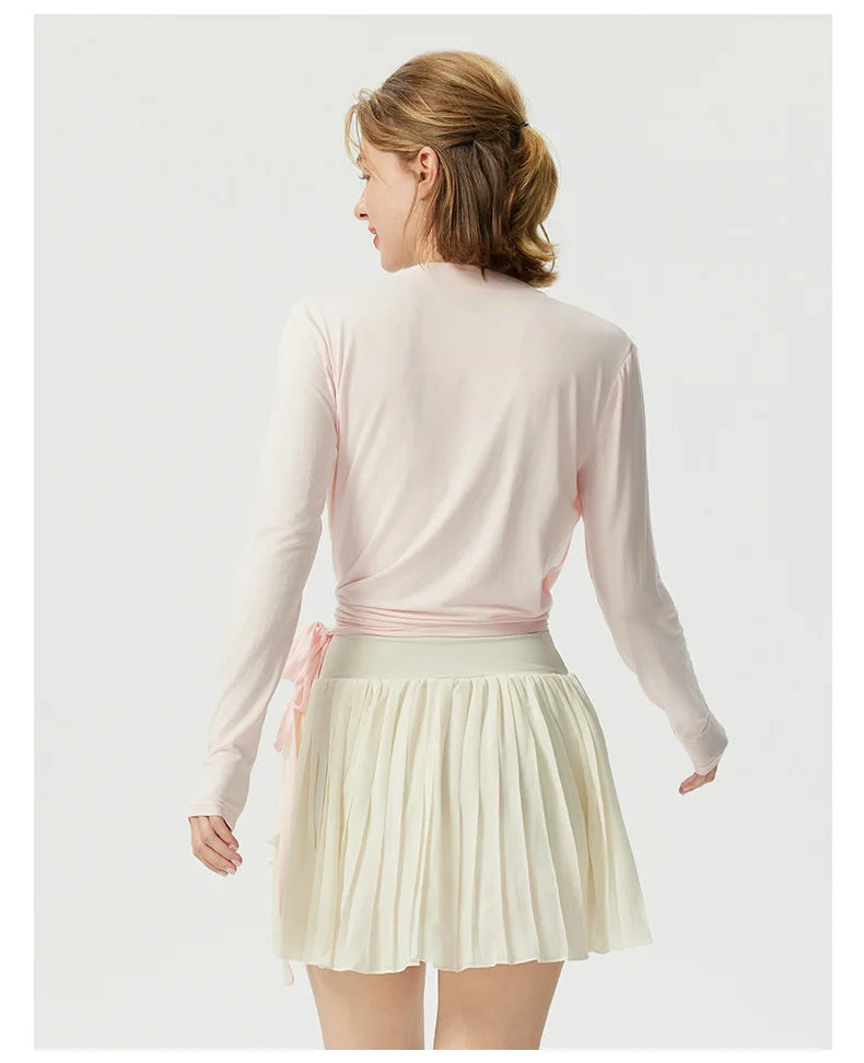 Siria | Pilates Wickelshirt Langarm
