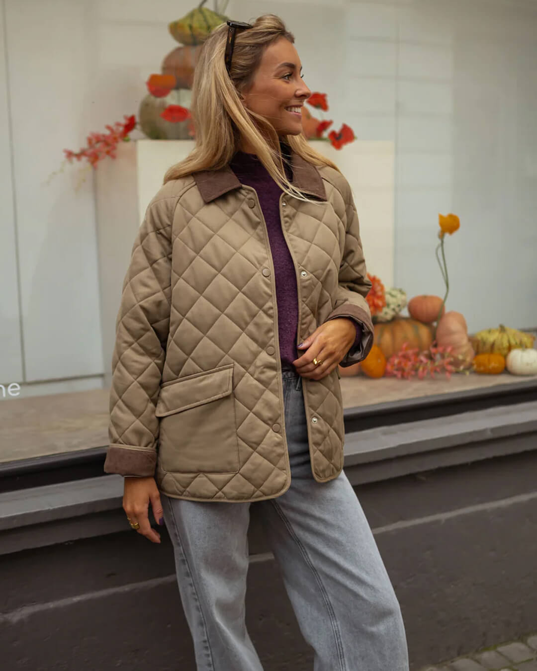 Aristena | Quilted retro jacket