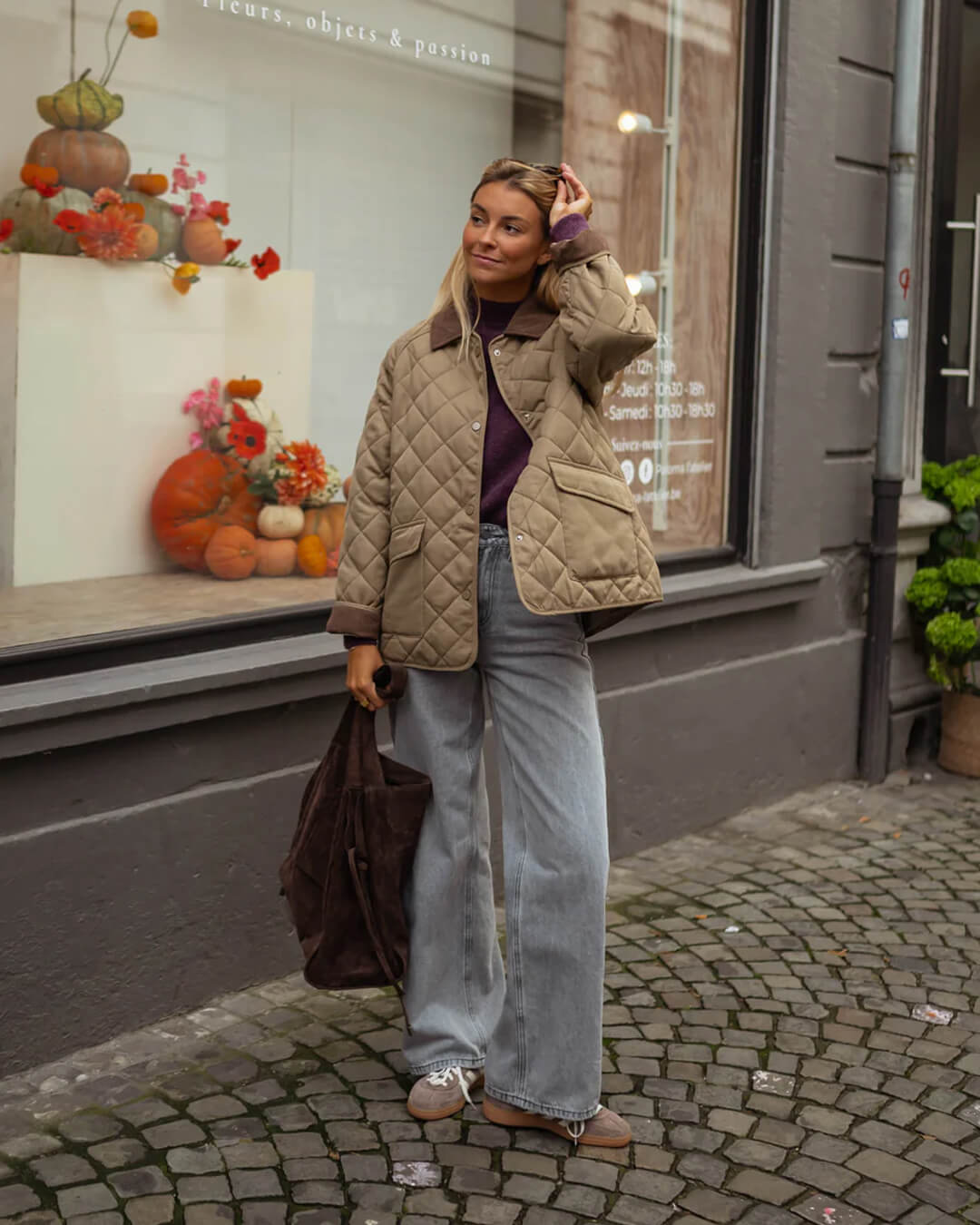 Aristena | Quilted retro jacket