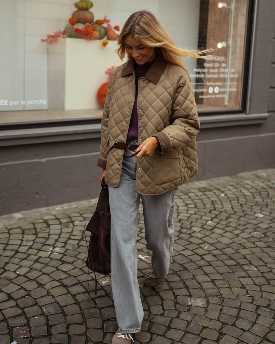 Aristena | Quilted retro jacket