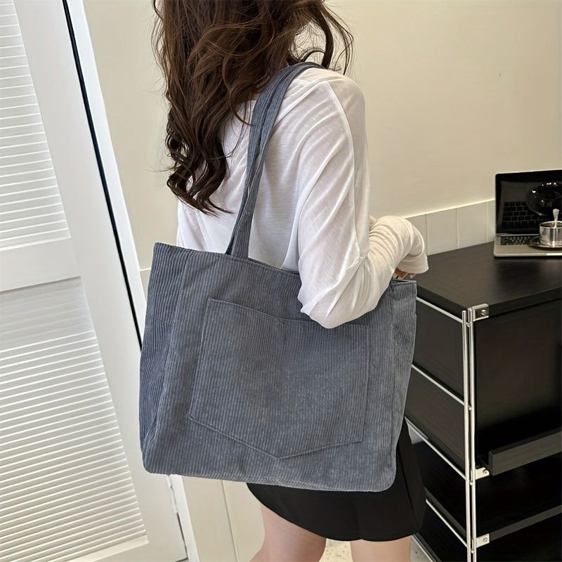 Zymera | Women's Tote Bag with Structured Shape and Shoulder Handles