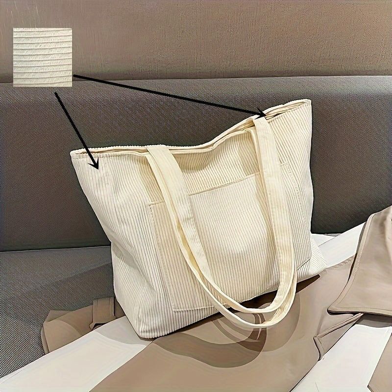 Zymera | Damen Tote-Tasche mit strukturierter Form und Schultergriffen