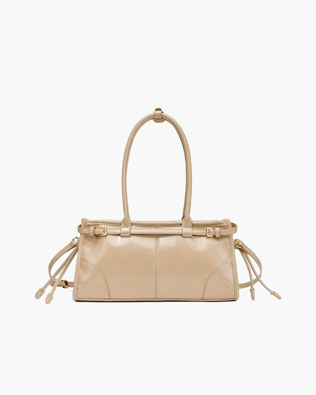 Zyra Schultertasche mit strukturiertem Gürtel-Detail